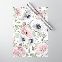 FLOWERS WATERCOLOR 29 Wrapping Paper