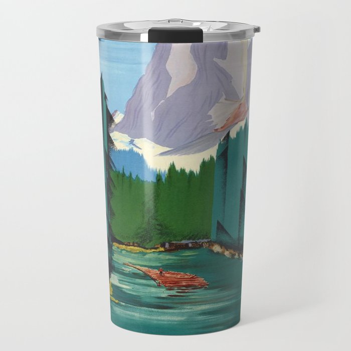 Vintage poster - Canada Travel Mug