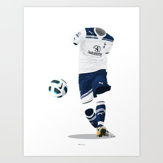 Tottenham Hotspur 2010/11 Art Print
