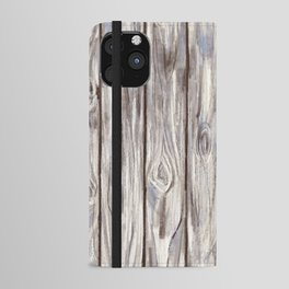 Porch Wood iPhone Wallet Case