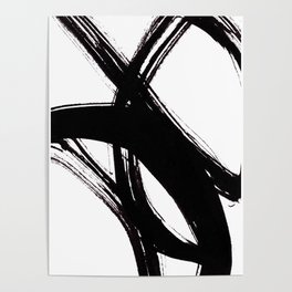 Abstract Wall art, Abstract Print, Black White Abstract Print, Black White Art, Minimalist Print, Ab Poster