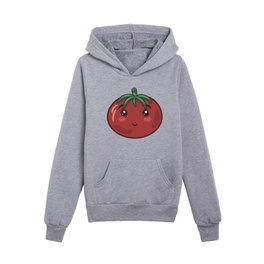 Cute Tomato Kids Pullover Hoodie