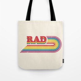 Rad Rainbow Tote Bag