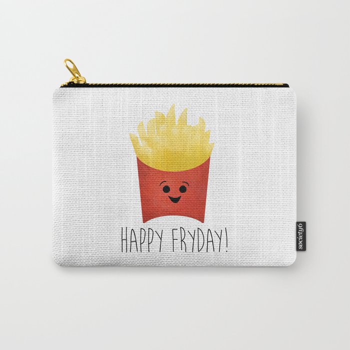 Happy Fryday! Carry-All Pouch