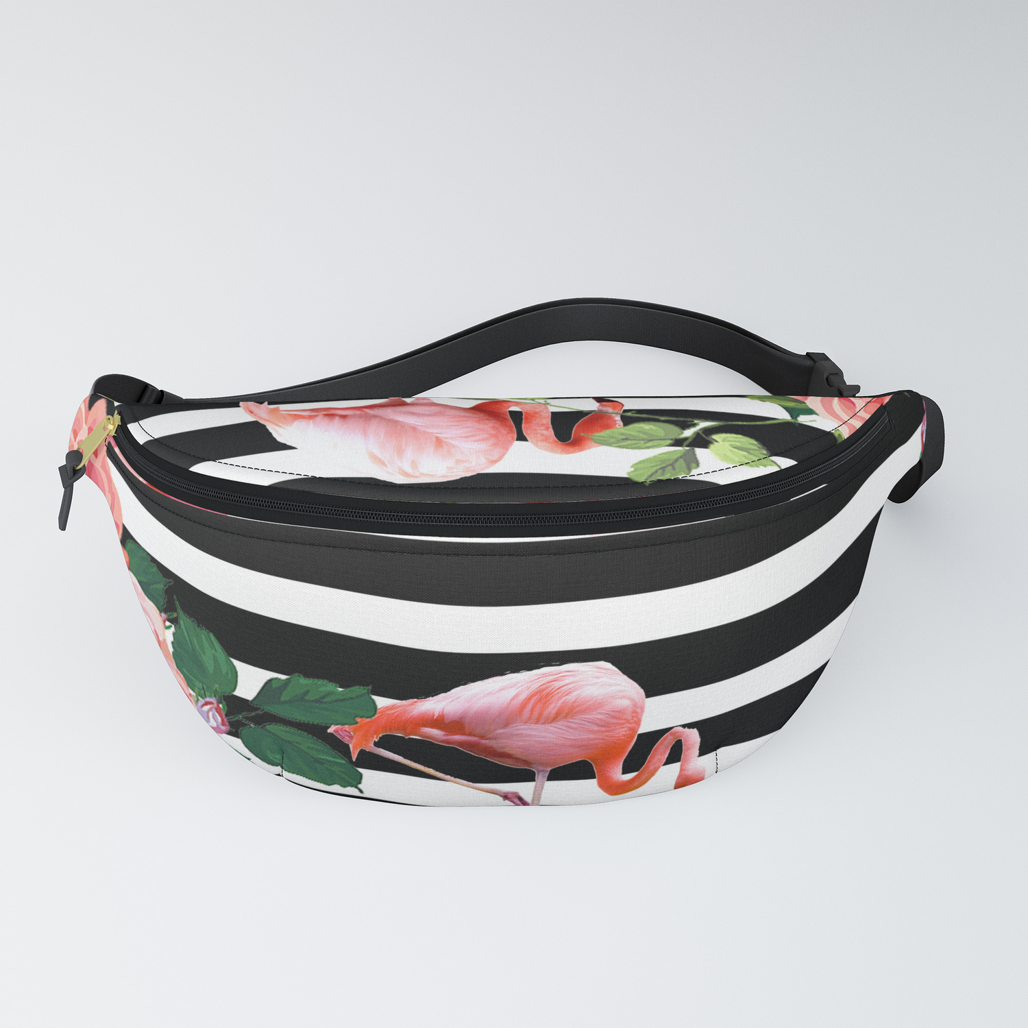 flamingo fanny pack