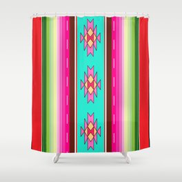 Serape Aztec Shower Curtain