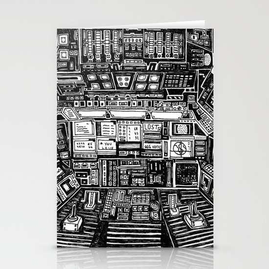 Lost cabin 666 Stationery Cards