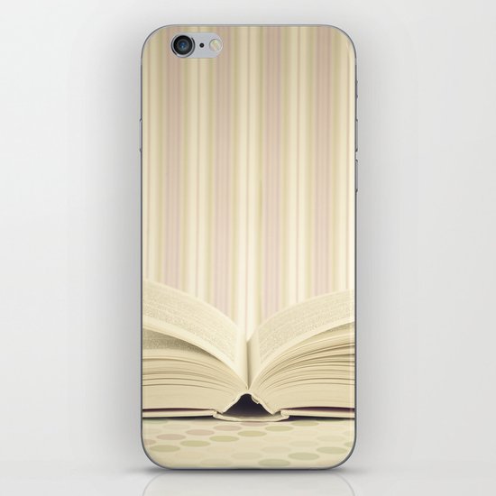Stories in the books (Retro and Vintage Still Life Photography) iPhone & iPod Skin