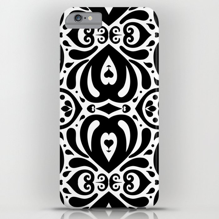 Two of Hearts iPhone Case