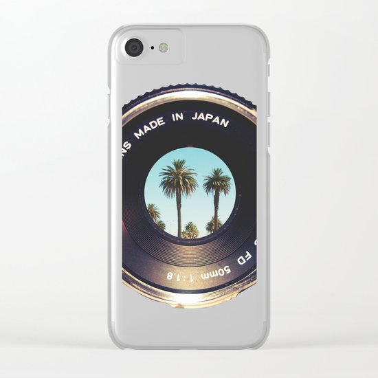 focus on palms Clear iPhone Case