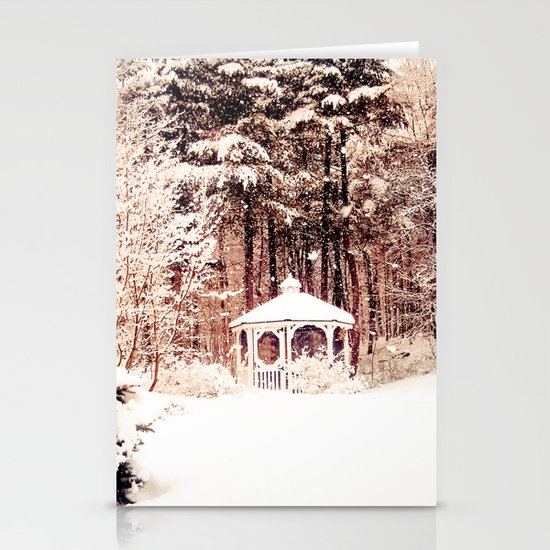 SnowEnchanted Stationery Cards