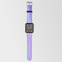 Iridescent Holographic Abstract Colorful Pattern Apple Watch Band