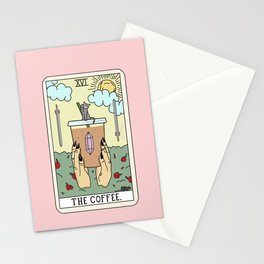 COFFEE READING Stationery Card