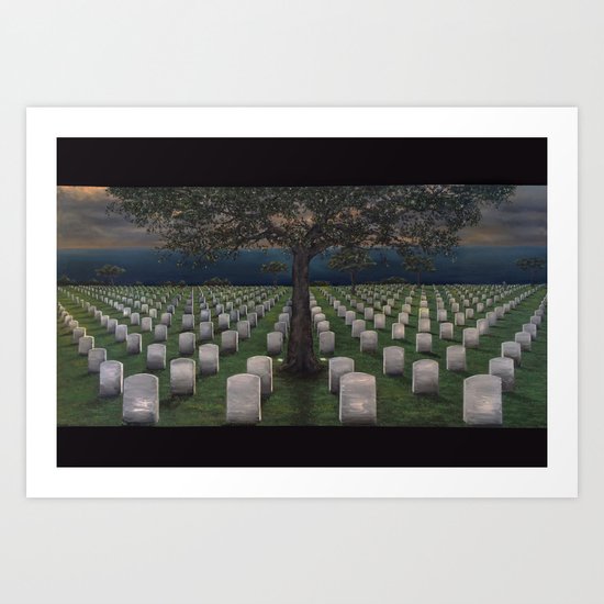 American Dream Pricetag Art Print