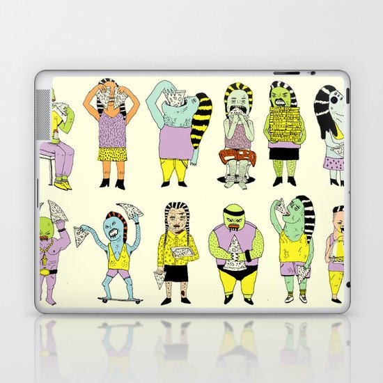 KIDS AND PIZZA Laptop & iPad Skin