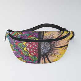 mandala flowER Fanny Pack