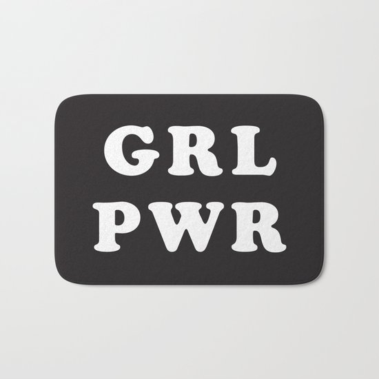 GRL PWR Bath Mat