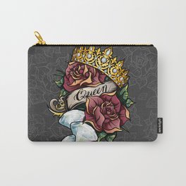 Rose and Diamonds Queen pattern Carry-All Pouch