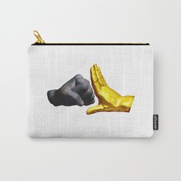 Stop violence Carry-All Pouch | Digital, 3D, Illustration, Political 