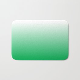 Green & White Ombre Bath Mat | Decor, Digital, Homepatio, Ombre, Graphicdesign, Green, Reen, Design, Gradient, Trelphs 
