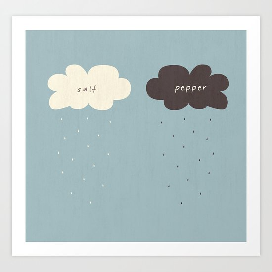 Salt & Pepper Art Print