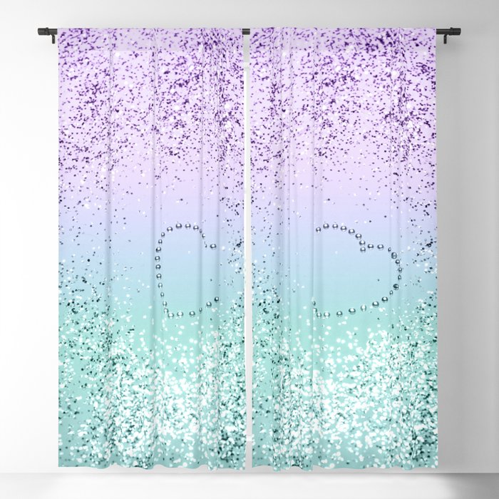 Sparkling Mermaid Girls Glitter Heart 1 Decor Art Society6