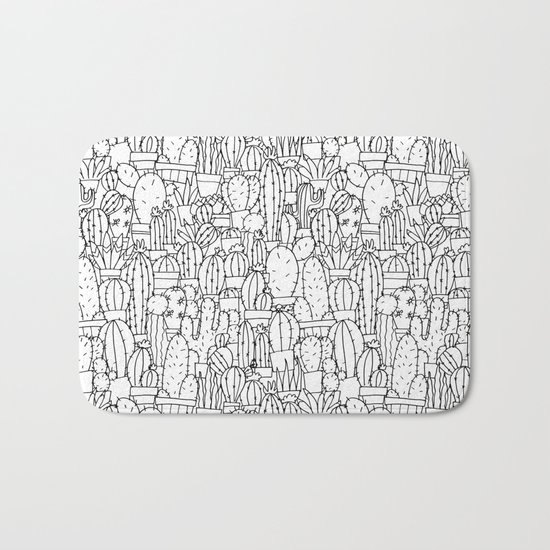 Cool as a Cactus Bath Mat