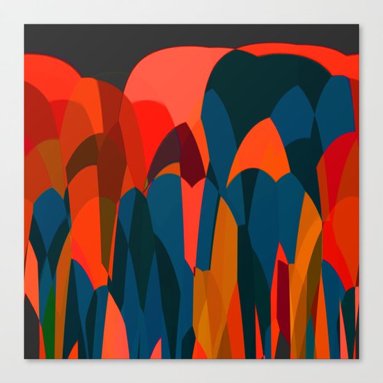 African Night Canvas Print