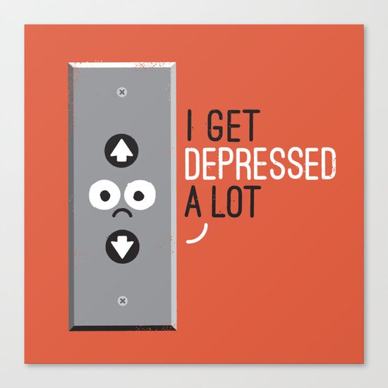 Feeling Down Canvas Print