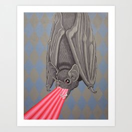 Bat Vomit Art Print