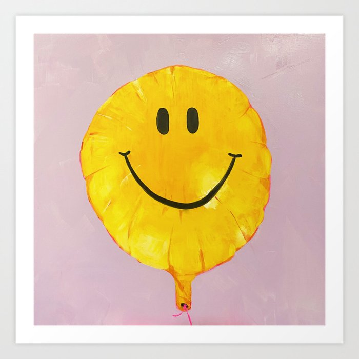 Mylar Balloon Art Print
