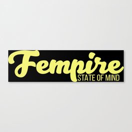 Fempire State of Mind Canvas Print