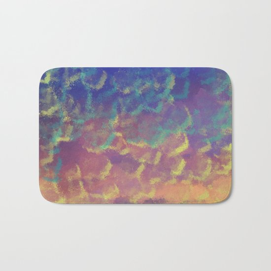 Watercolor Splash #3 #art #society6 Bath Mat