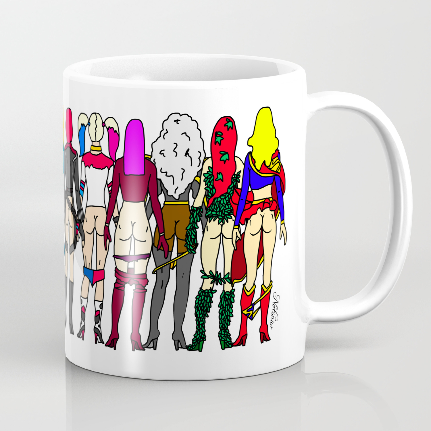 Personalised DC Superhero Girls Mug with Coaster & Placemat Options Personalised DC Superhero Girls Mug with Coaster & Placemat Options