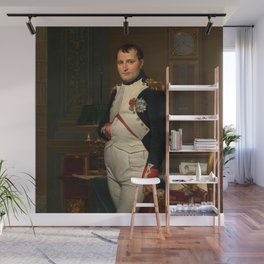 David, the emperor Napoleon in his study at the tuileries Wall Mural