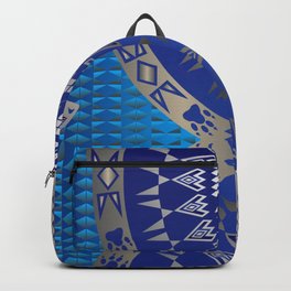 The Wolf (Blue) Backpack | Geometric, Digitalart, Geometricdesigns, Vector, Nativeamerican, Vectordesigns, Graphicdesign, Americanindian, Wolfdesigns, Nativeamericanart 