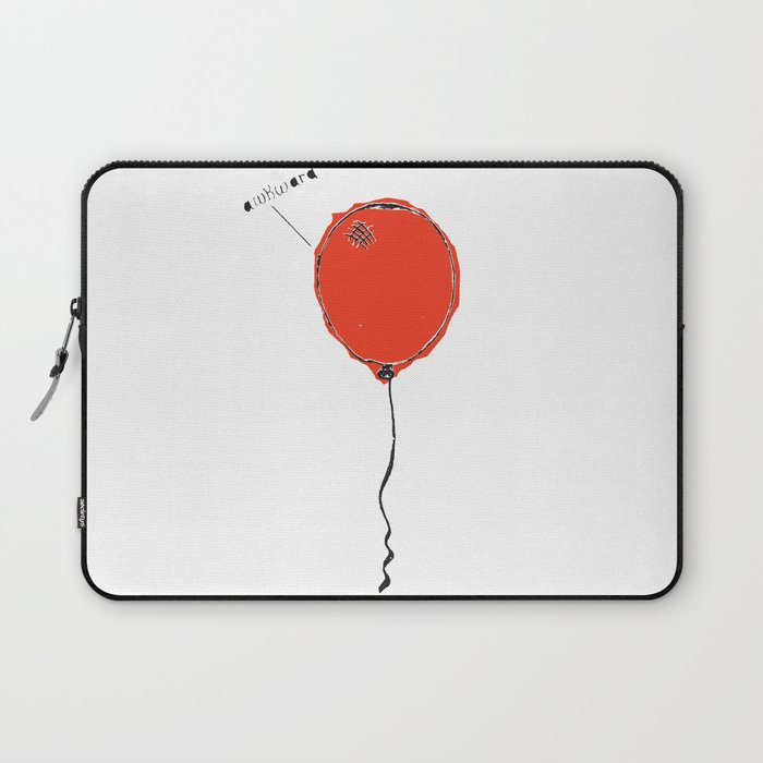 Awkward Balloon Laptop Sleeve