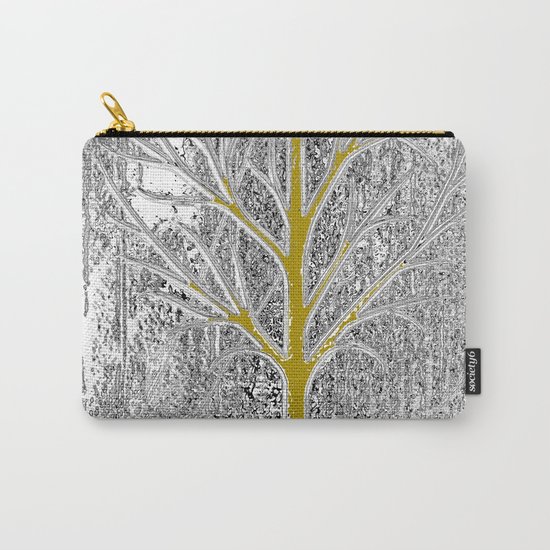 Let it snow! Tree in a beautiful winter snowy day Carry-All Pouch
