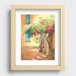 Tucked Away Recessed Framed Print