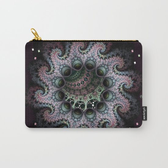 Magical dragon spirals mandala Carry-All Pouch
