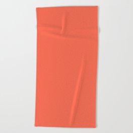Living Coral Color of 2019 Beach Towel