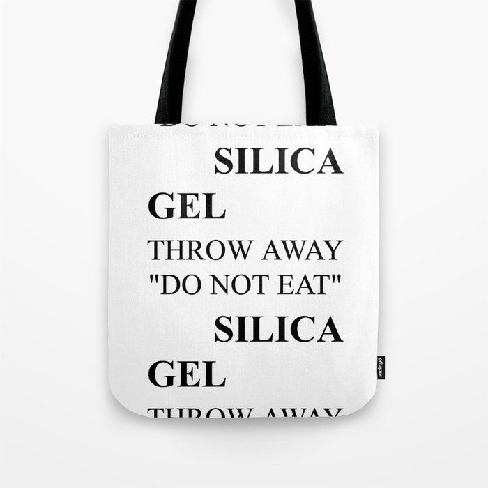 SILICA GEL Package Art Tote Bag