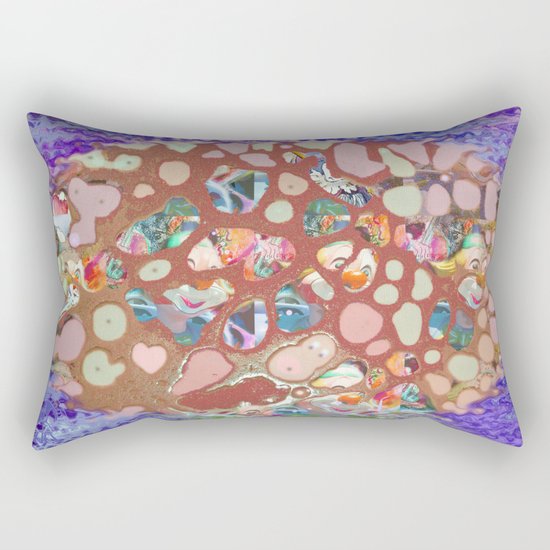 Bubble Bath Rectangular Pillow