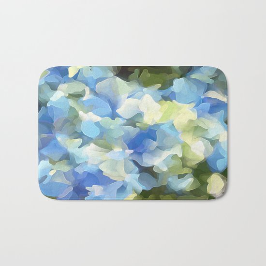 Blue Blue Electric Blue Bath Mat