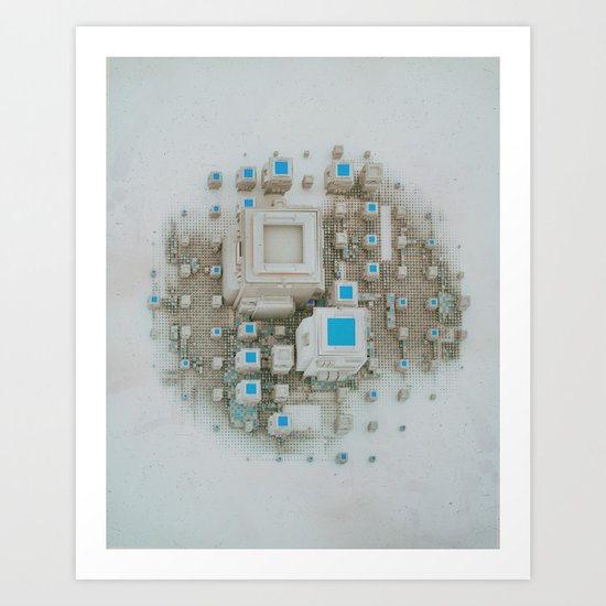 DIRTY MEGABYTE 1991 (everyday 03.15.17) Art Print