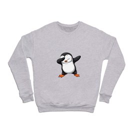 Dabbing Penguin Shirt Funny Cute Dab Penguins Gift Crewneck Sweatshirt | Toddler, Kingpenguin, Northpole, Graphicdesign, Africanpenguin, Humboldtpenguin, Dab, Dabpose, Penguin, Animaldabbing 