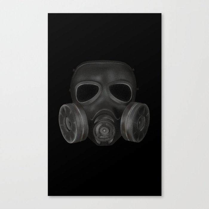 Gas Mask Canvas Print
