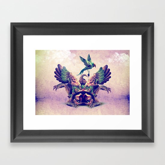monster Framed Art Print