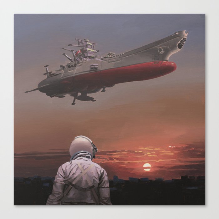 Star Blazers Canvas Print