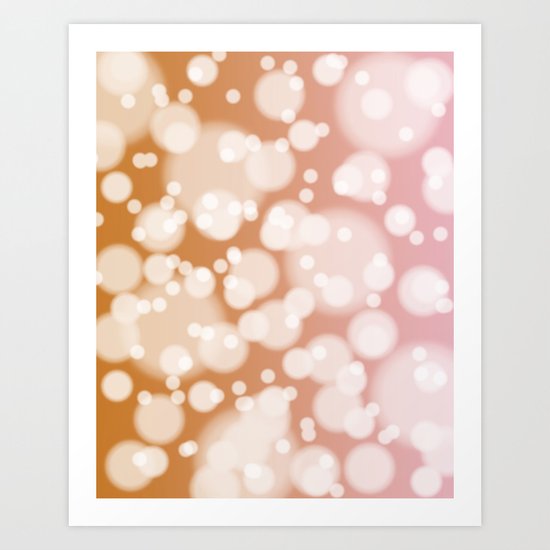 Champagne Art Print